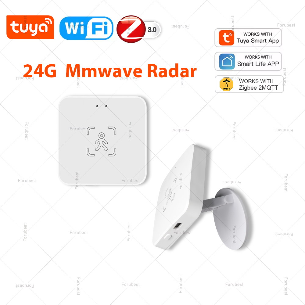 Pir Motion Sensor - Tuya WiFi/Zigbee كاشف الوجود البشري الذكي