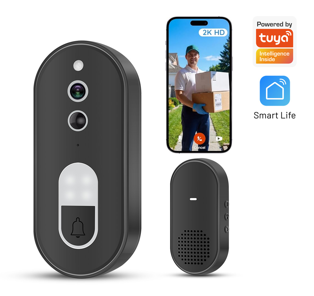 Smart Home Video Doorphone Ezviz - جرس باب ذكي لاسلكي واي فاي