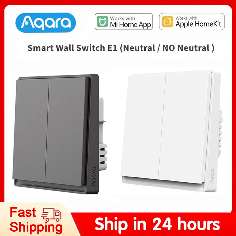 Smart Home Zestaw - مفتاح حائط ذكي Aqara e1 ،