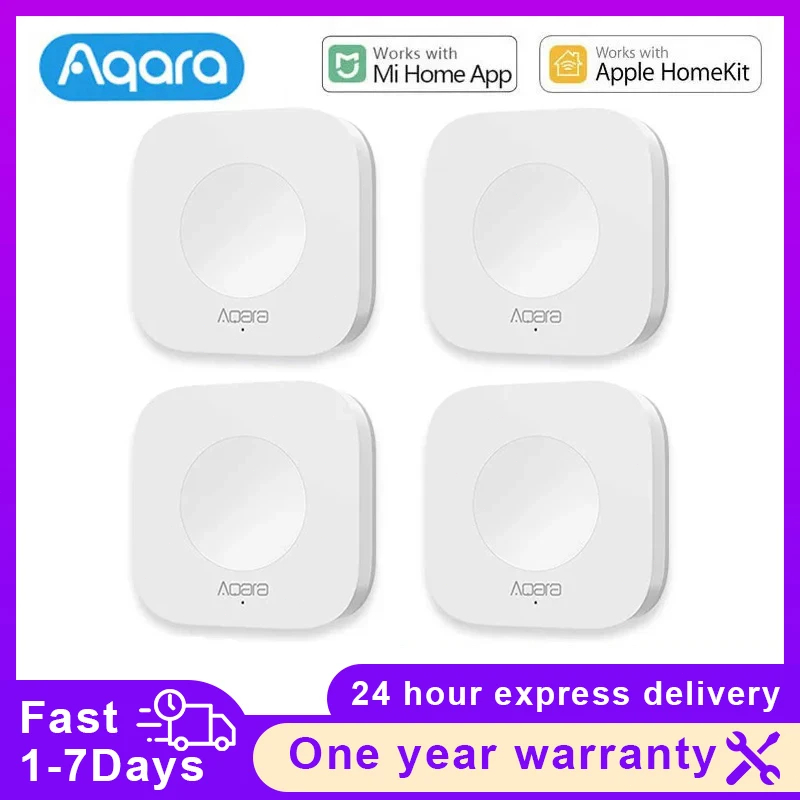 Smart Home Zestaw - Aqara-مستشعر منزلي ذكي ، مفتاح لاسلكي