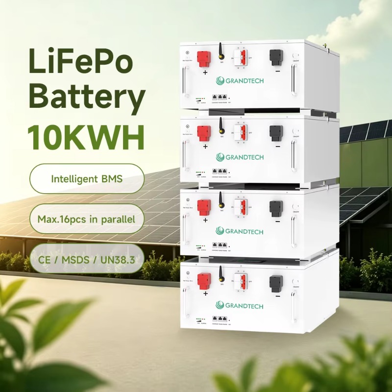 Smart Home Energy App - بطارية LiFePO4 ذكية 48 فولت مع