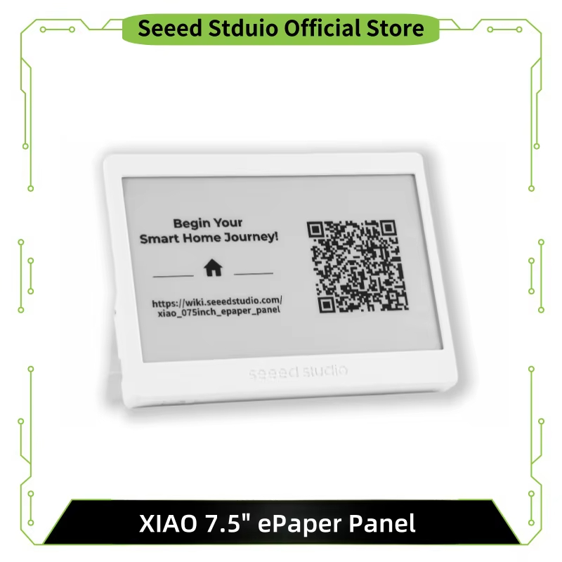 Smart Home Dashboard - شاشة XIAO ESP32 ePaper مقاس 7.5