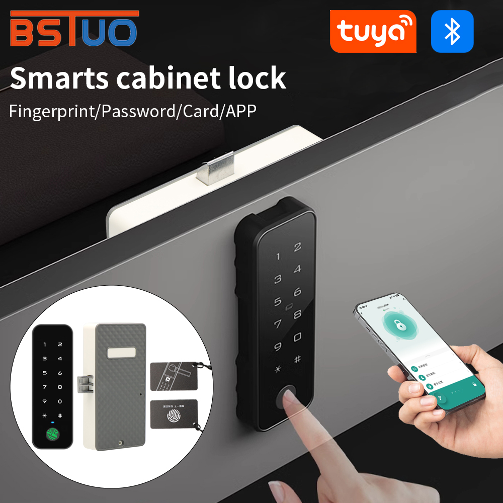 Smart Door Lock - Tuya الذكية قفل ببصمة الإصبع الكهربائية