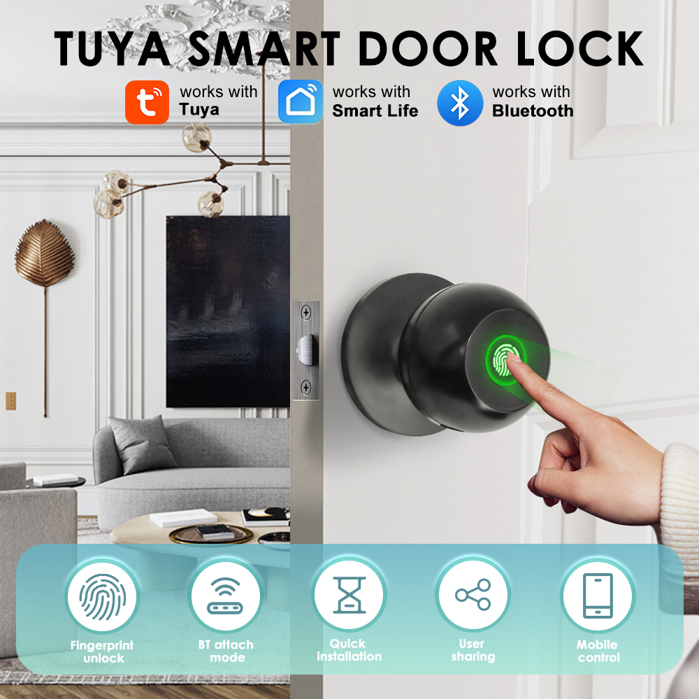 Smart Home Website - Tuya قفل الباب الإلكتروني الذكي قفل