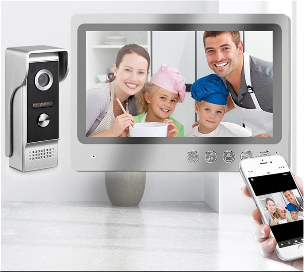 Wifi Doorbell Camera - جرس باب ذكي بشاشة HD 9