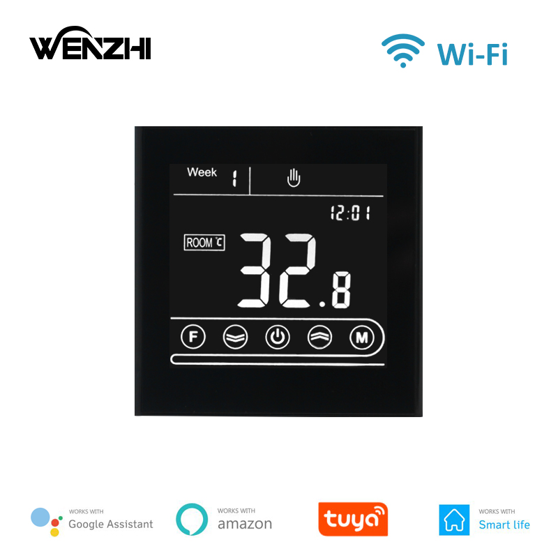 Smart Home Green - واي فاي ترموستات متحكم في درجة
