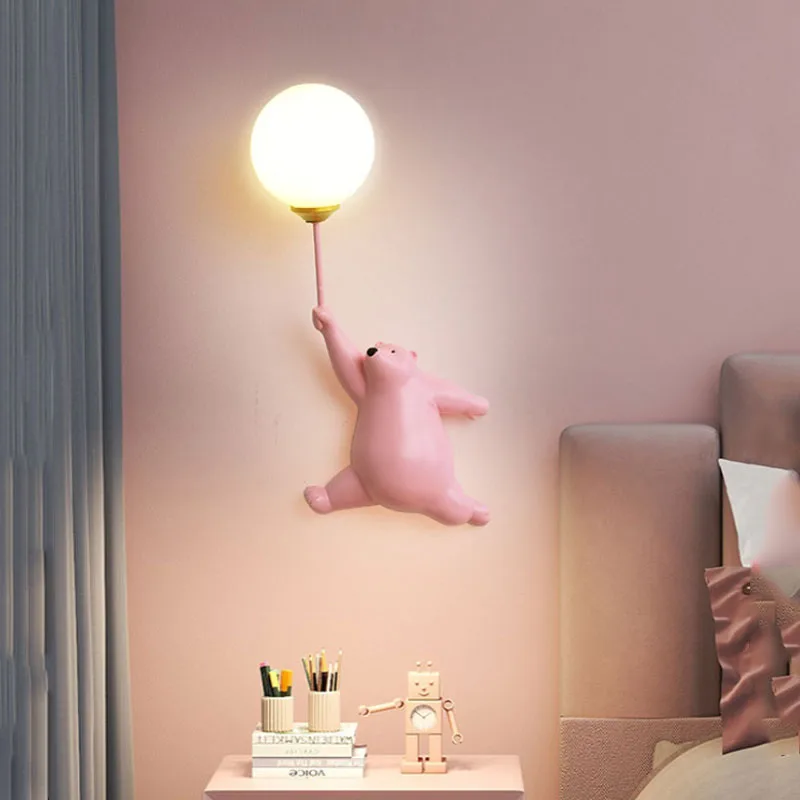 Smart Baby Night Light - الكرتون الدب القطبي LED الشمعدان ضوء