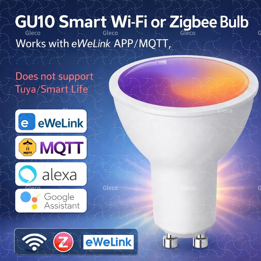 Smart Home Yandex - مصابيح LED ذكية GU10 بتقنية Zigbee