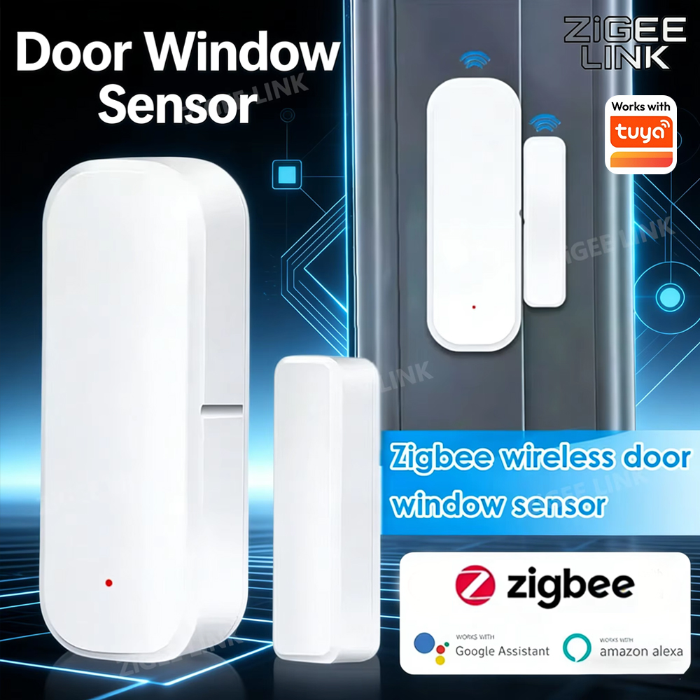 Door Window Sensor - مستشعر لاسلكي للأبواب والنوافذ من ZigBee،