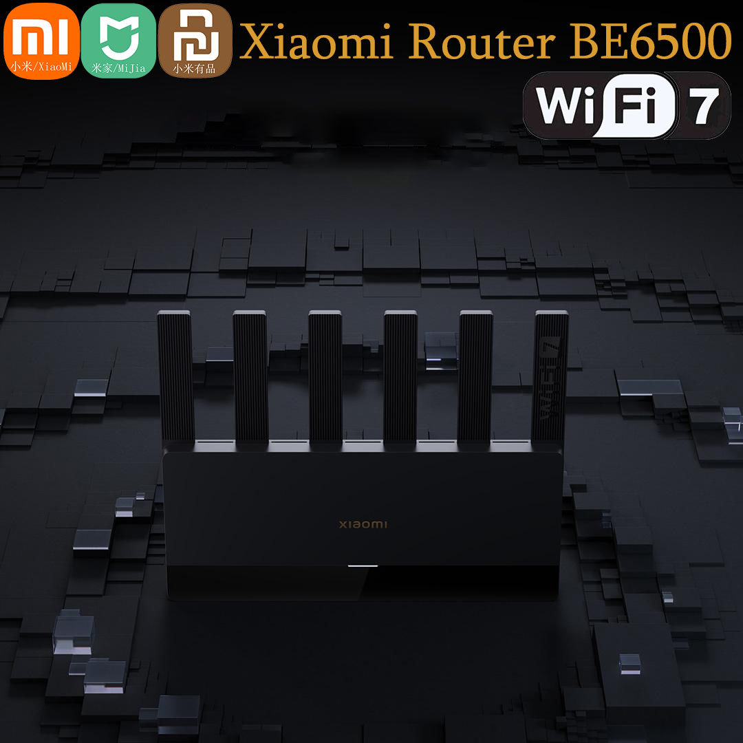 Smart Home Zestaw - جهاز توجيه Xiaomi Mijia BE6500 WiFi