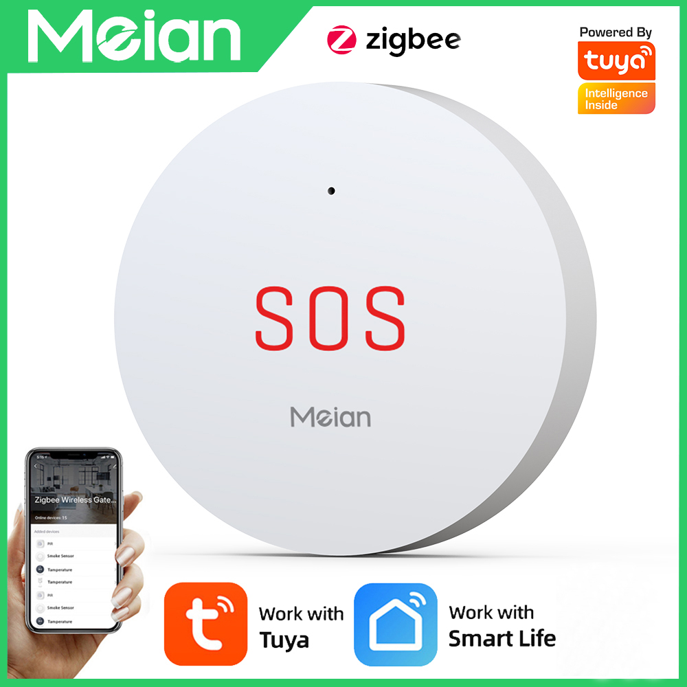 Smart Home Website - زيجبي تويا SOS زر الطوارئ نظام