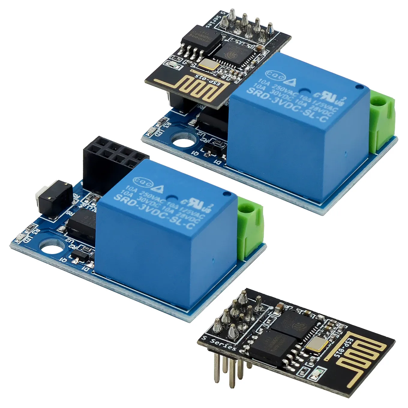 Smart Home Kit For Arduino - ESP-01S WiFi وحدة التتابع 5V 10A
