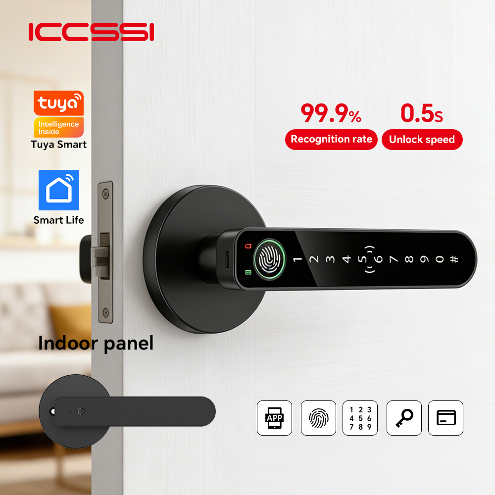 Smart Home Green - قفل باب ذكي بتقنية البلوتوث من
