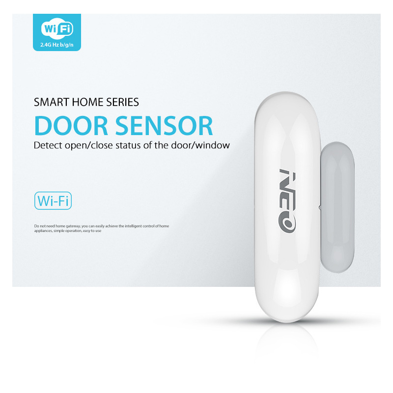 Door Window Sensor - جهاز استشعار ذكي للأبواب والنوافذ يعمل