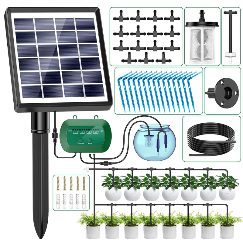 Smart Home Green - طقم الري الذكي بالطاقة الشمسية 6