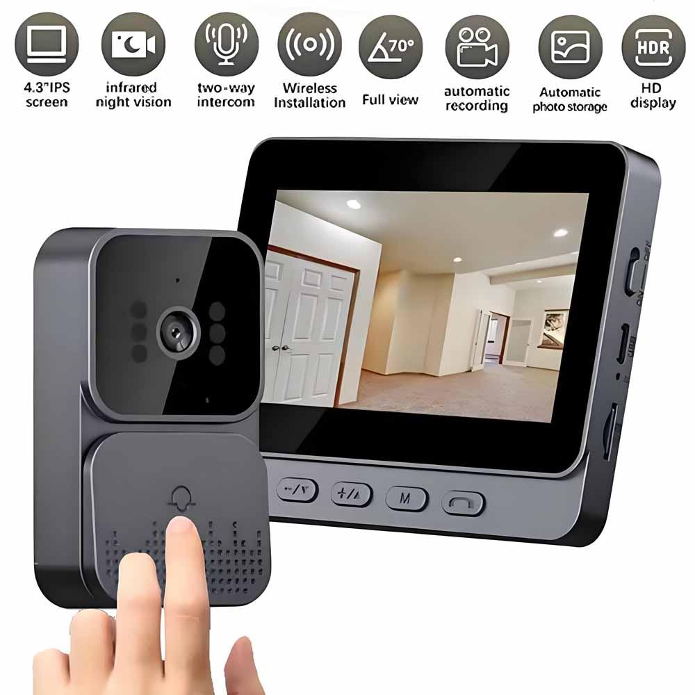 Smart Home Video Doorphone Ezviz - جرس باب لاسلكي مع كاميرا فيديو