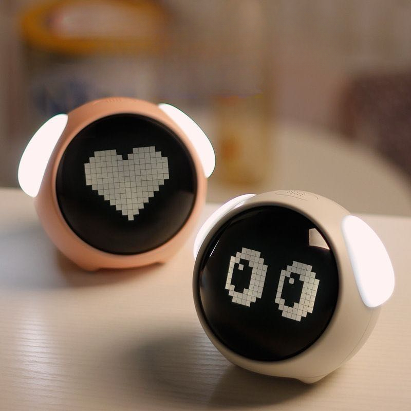 Smart Baby Night Light - ساعة منبه بتصميم لطيف للأطفال مع