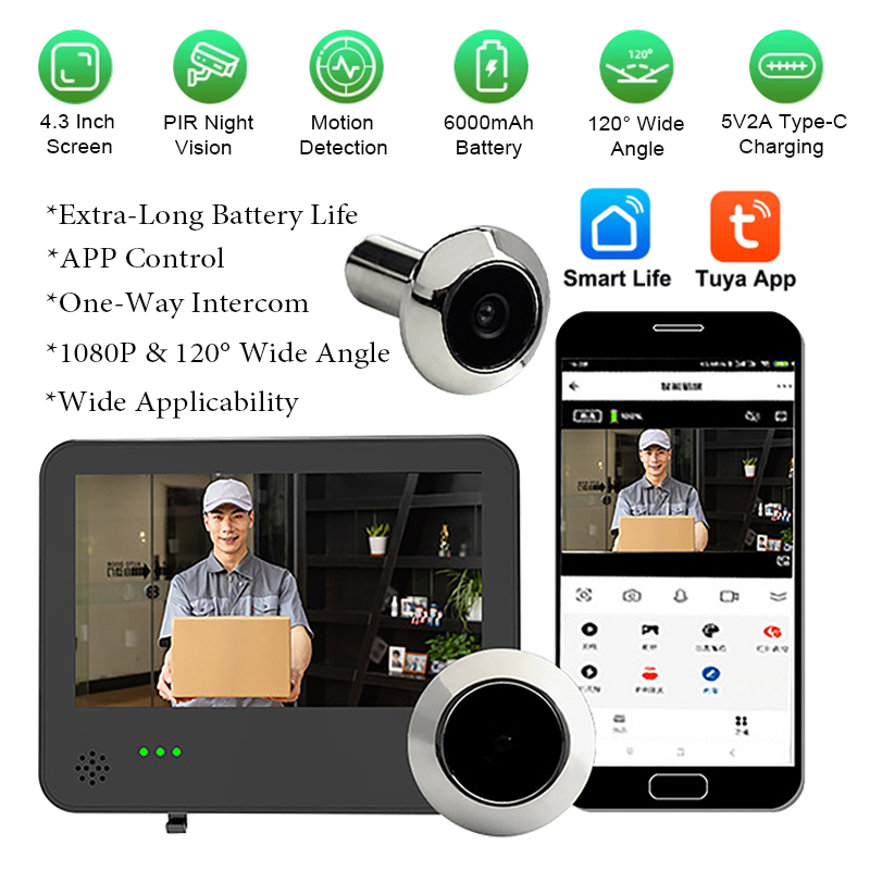 Wifi Doorbell Camera - جرس باب ذكي بكاميرا فيديو واي