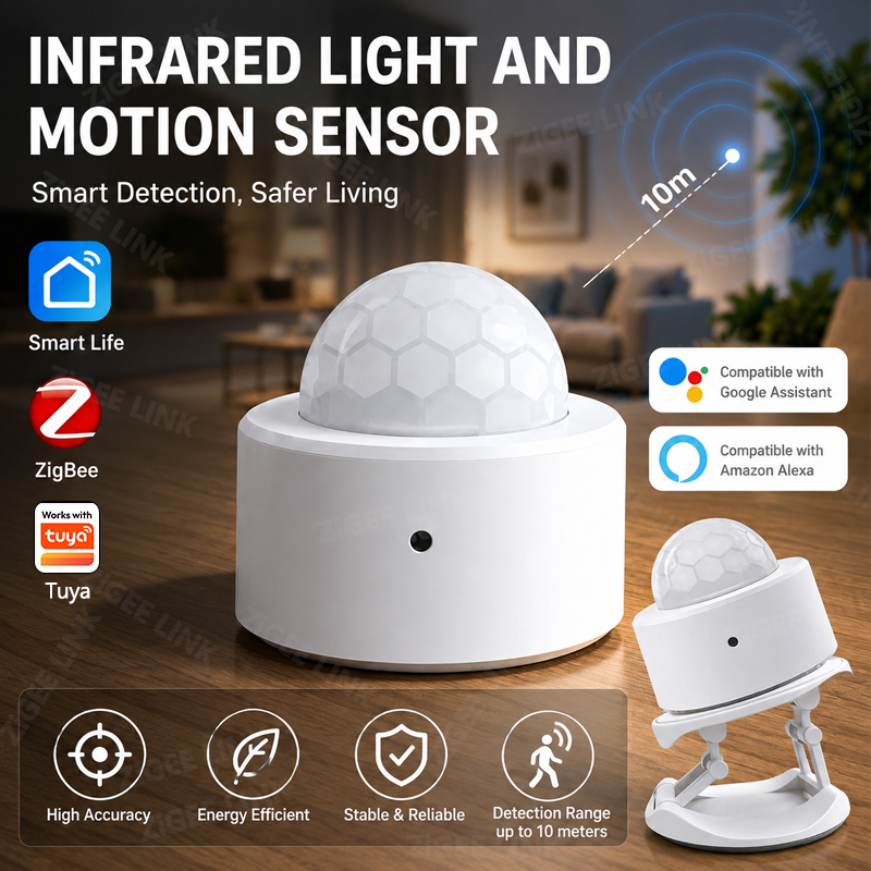 Smart Home Website - مستشعر حركة لاسلكي ZigBee 3.0 PIR