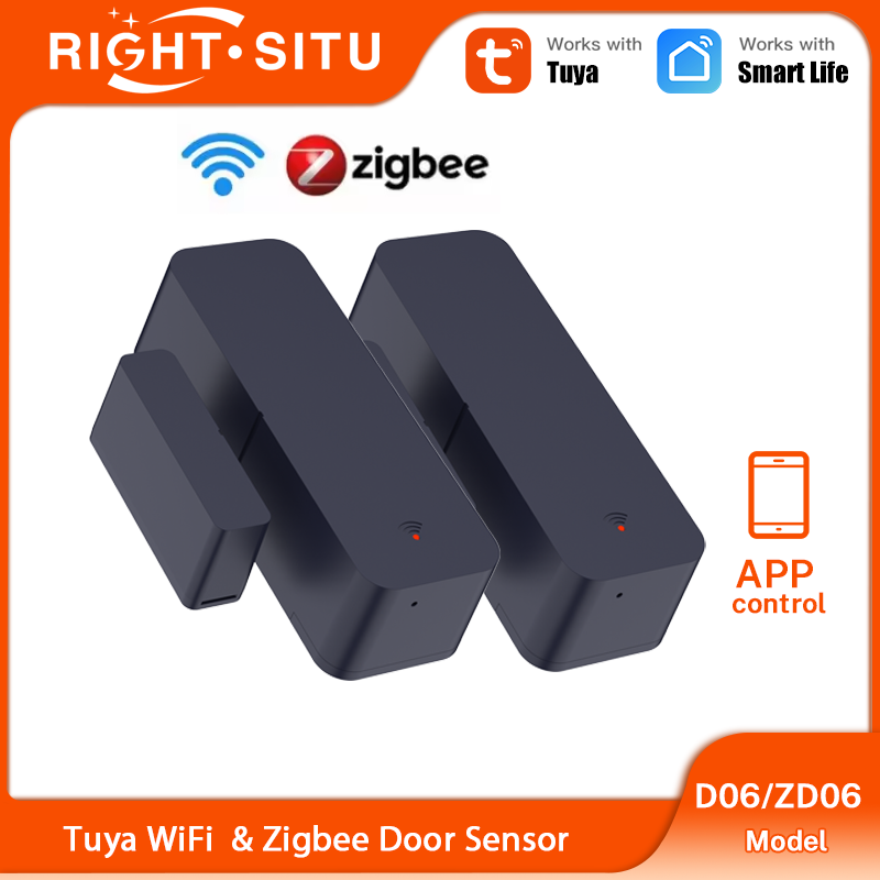 Smart Home Yandex - Tuya Zigbee 3.0 WiFi مستشعر الباب