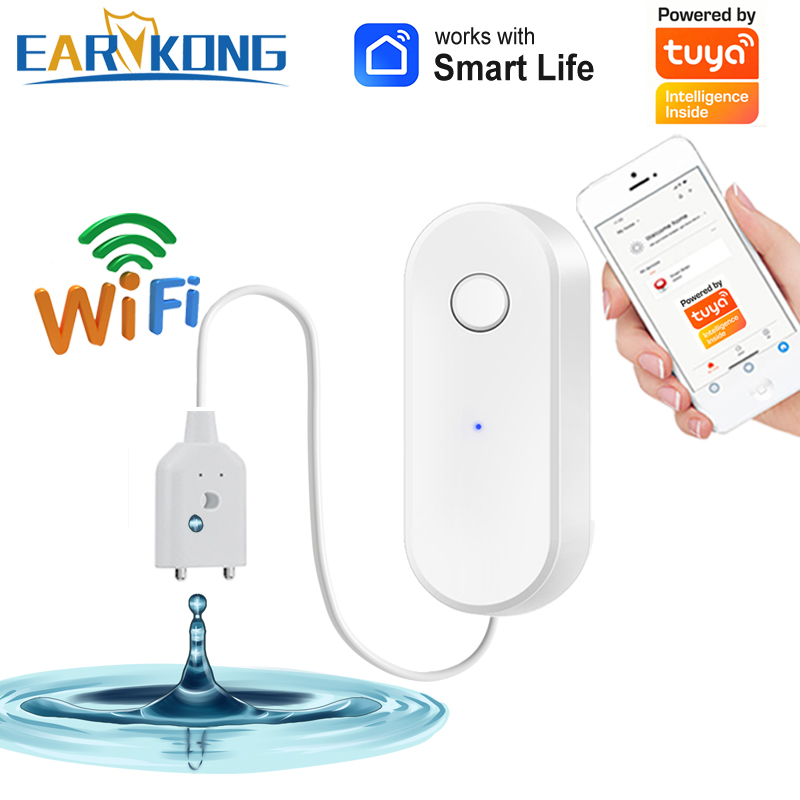 Smart Home Green - Tuya WiFi مستشعر تسرب المياه الذكي