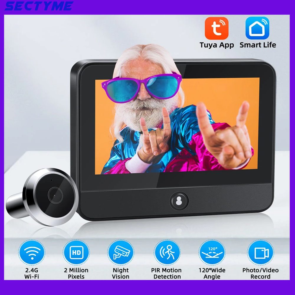 Smart Home Video Doorphone Ezviz - جرس باب ذكي بشاشة 4.3 بوصة