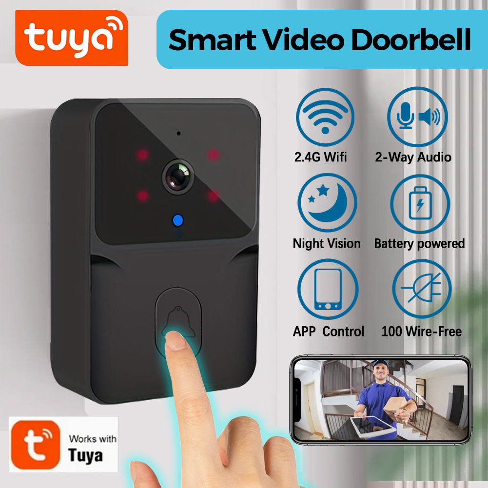 Smart Home Video Doorphone Ezviz - جرس باب ذكي لاسلكي من تويا،