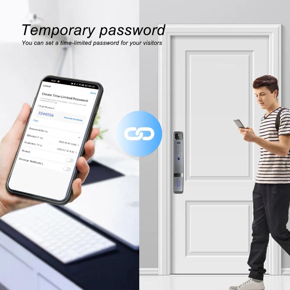 قفل باب ذكي بالتعرف على الوجه  - مراجعة Wifi Doorbell Camera وسعره