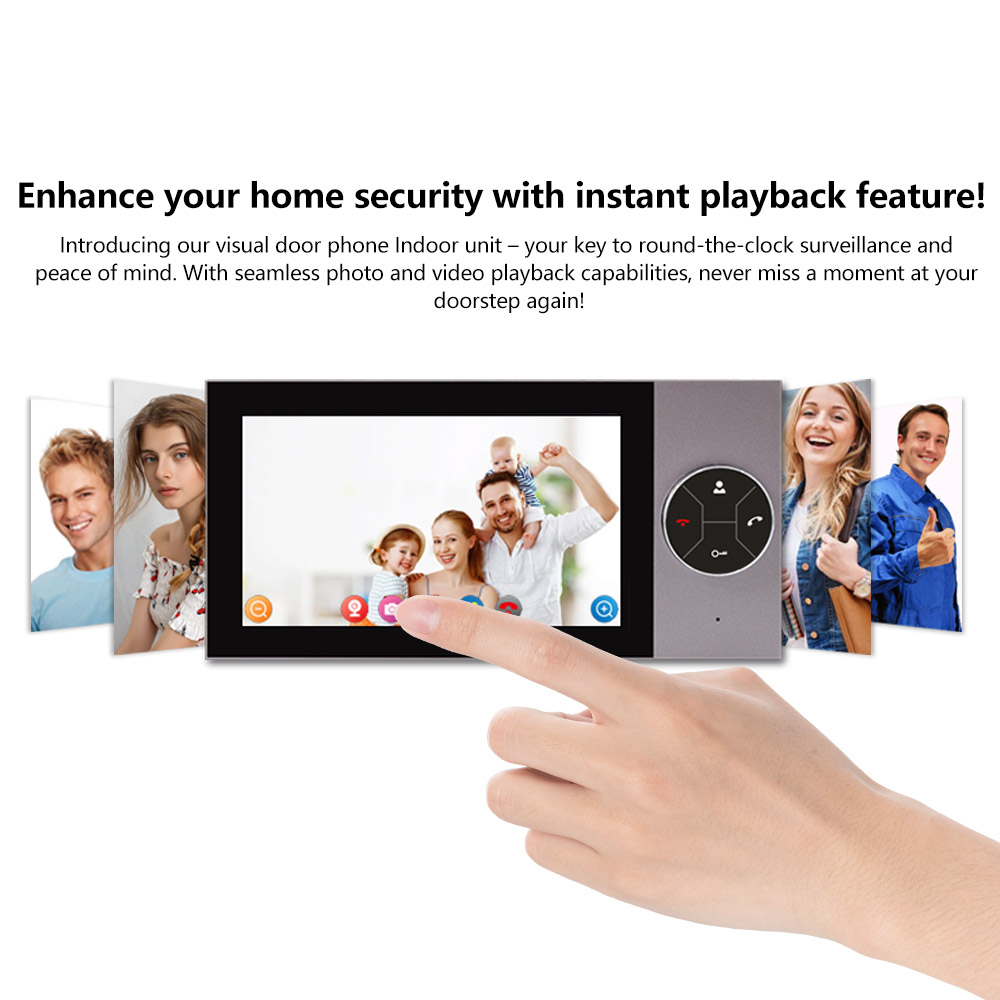 شاشة IPS 7 بوصة بدقة 2 ميجابكس - مراجعة Wifi Doorbell Camera وسعره