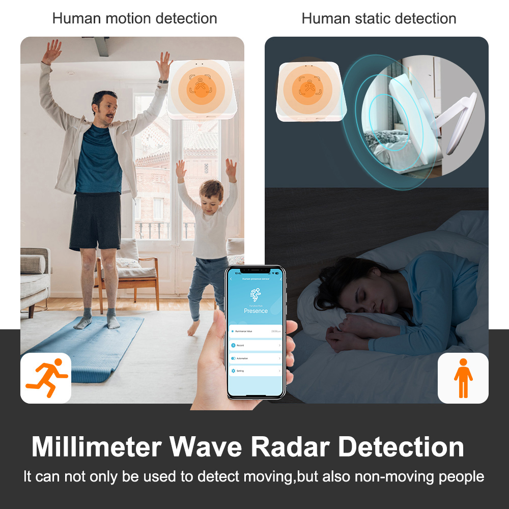 Tuya WiFi/Zigbee كاشف الوجود ا - مراجعة Pir Motion Sensor وسعره