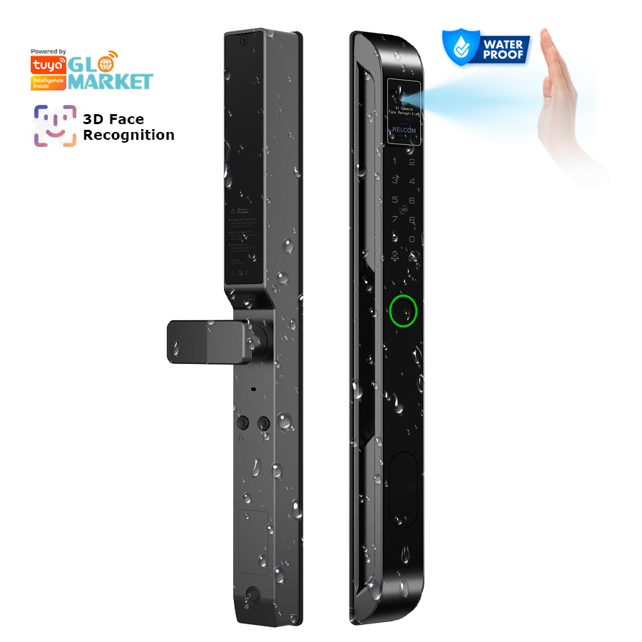 قفل باب ذكي من Glomarket، نحيف - مراجعة Smart Door Lock وسعره