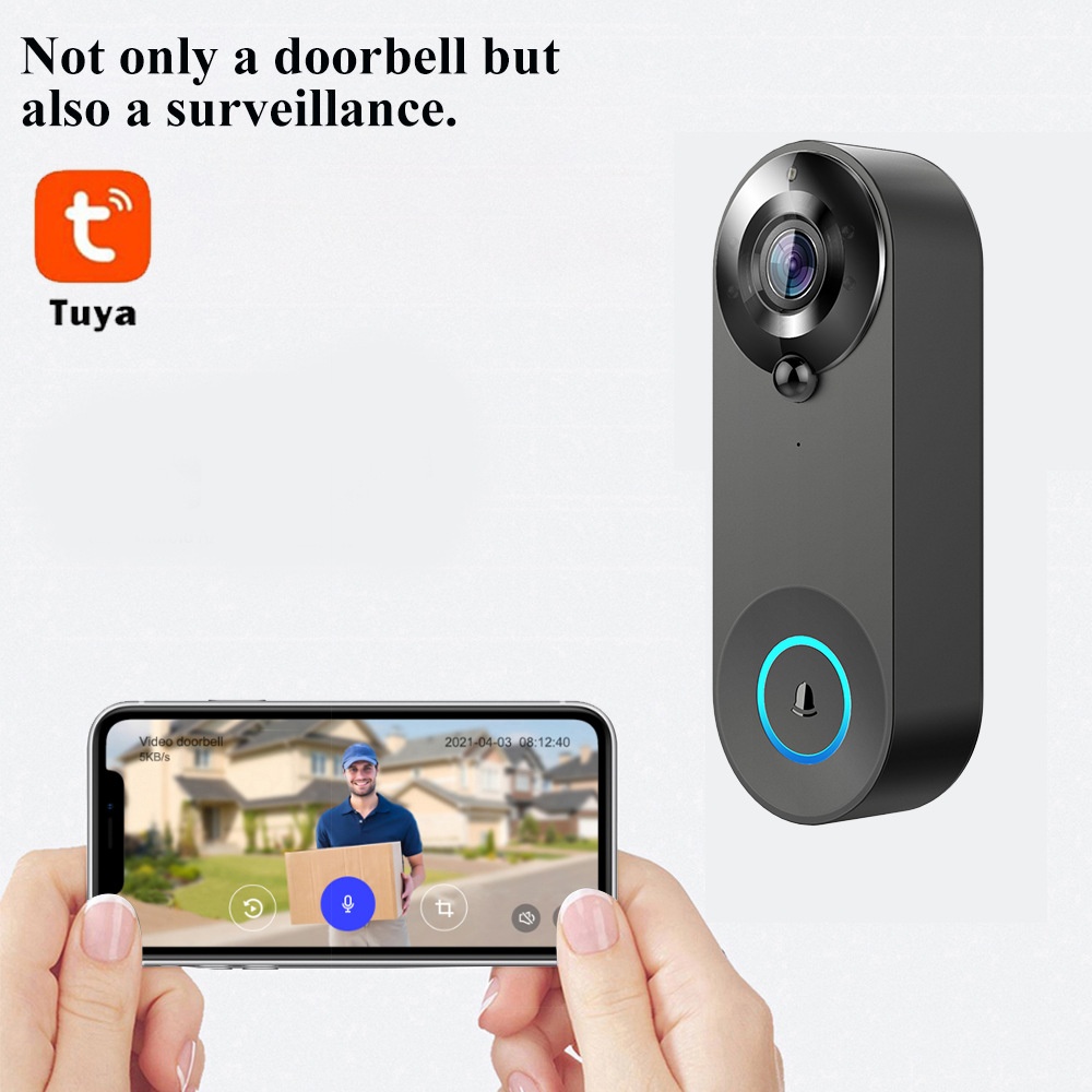 Tuya 1080P اللاسلكية جرس باب و - مراجعة Smart Home Video Doorphone Ezviz وسعره