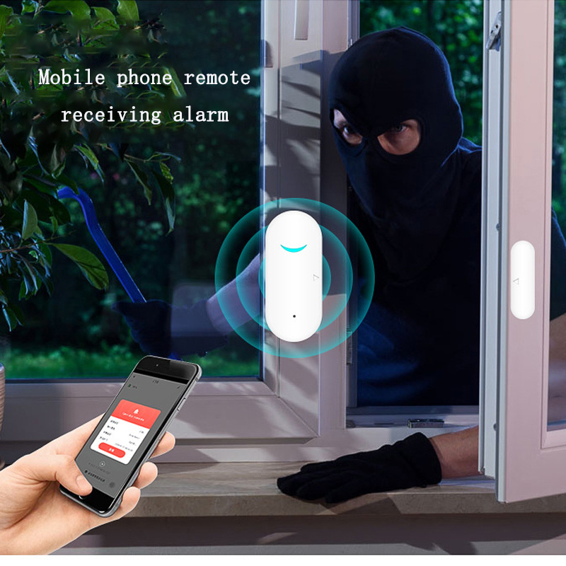 نافذة المرآب مستشعر لاسلكي عن  - مراجعة Door Window Sensor وسعره