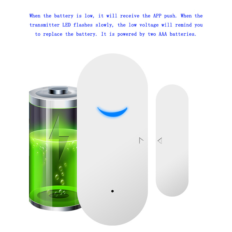 نافذة المرآب مستشعر لاسلكي عن  - مراجعة Door Window Sensor وسعره
