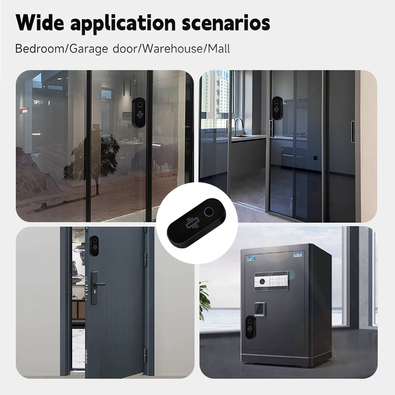 Tuya WiFi كاشف الاهتزاز الزجاج - مراجعة Door Window Sensor وسعره