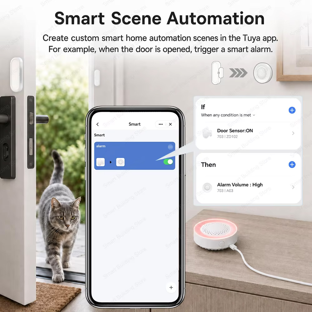 مستشعر مقاوم للماء للأبواب وال - مراجعة Smart Home Website وسعره