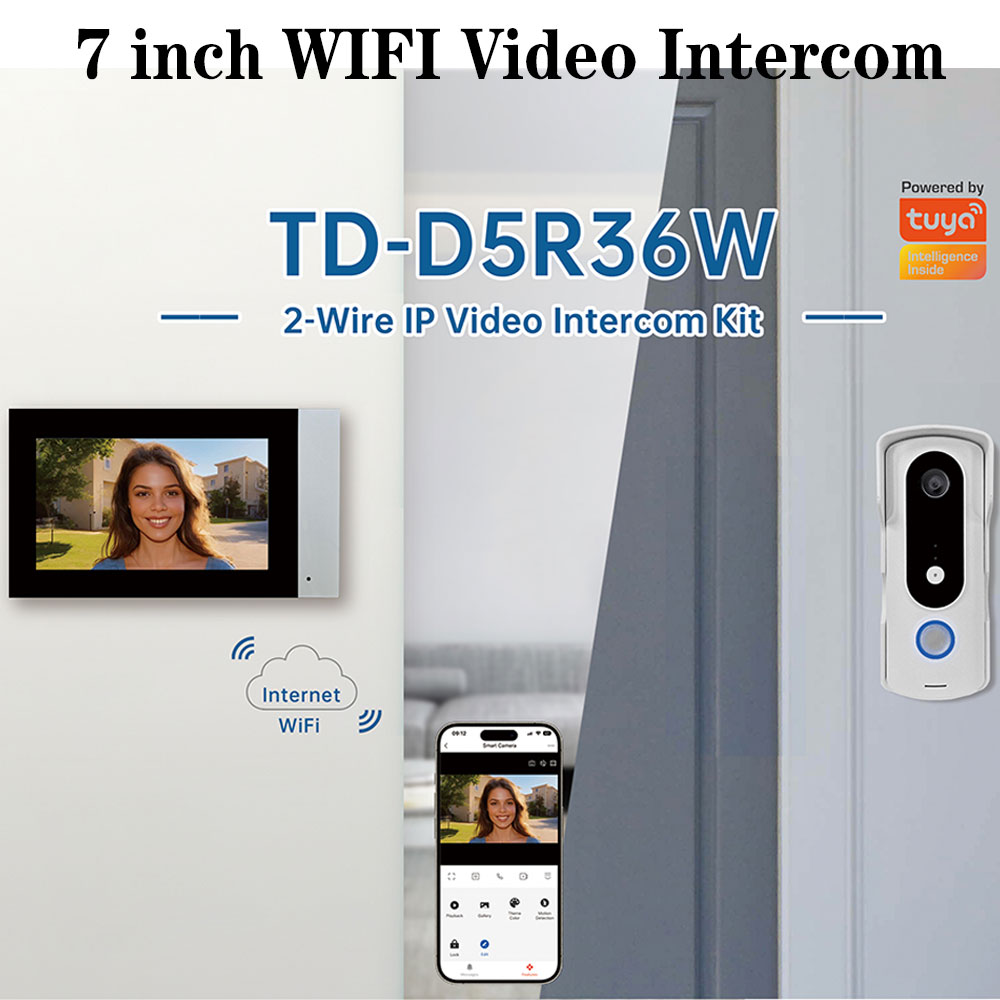 2 سلك المنزل الذكي تويا واي فا - مراجعة Smart Home Video Doorphone Ezviz وسعره