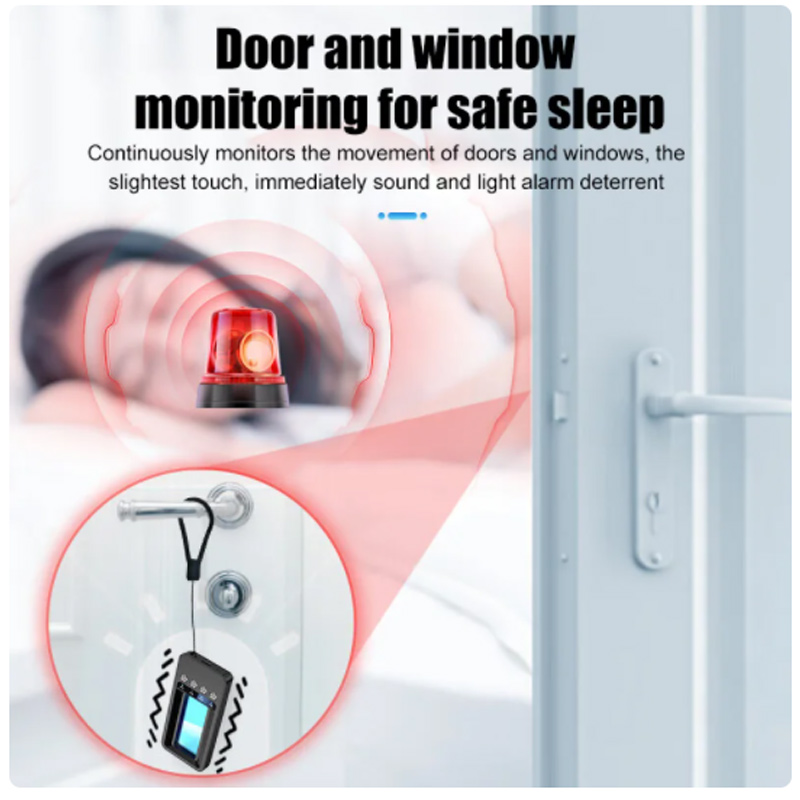 جهاز كشف الكاميرات الخفية بالأ - مراجعة Door Window Sensor وسعره