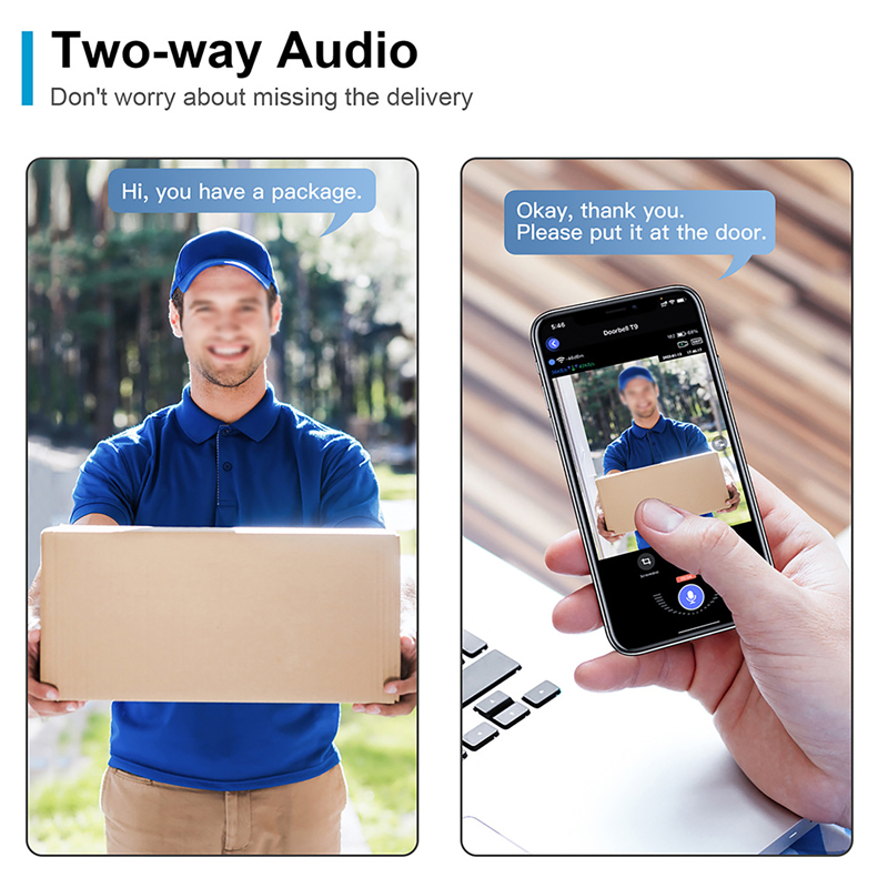 واي فاي الذكية جرس باب يتضمن ش - مراجعة Smart Home Video Doorphone Ezviz وسعره