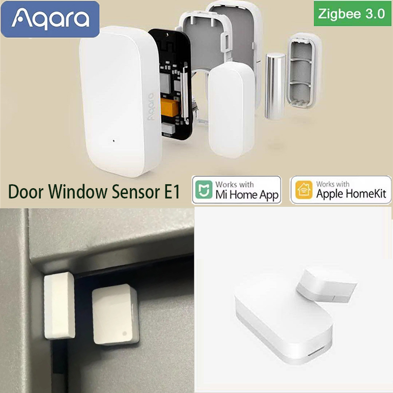 مستشعر نافذة الباب Aqara E1 Zi - مراجعة Door Window Sensor وسعره