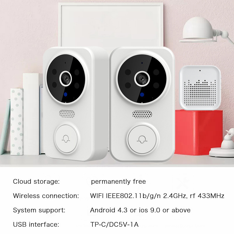 جرس باب ذكي لاسلكي من تويا يعم - مراجعة Smart Home Video Doorbell وسعره