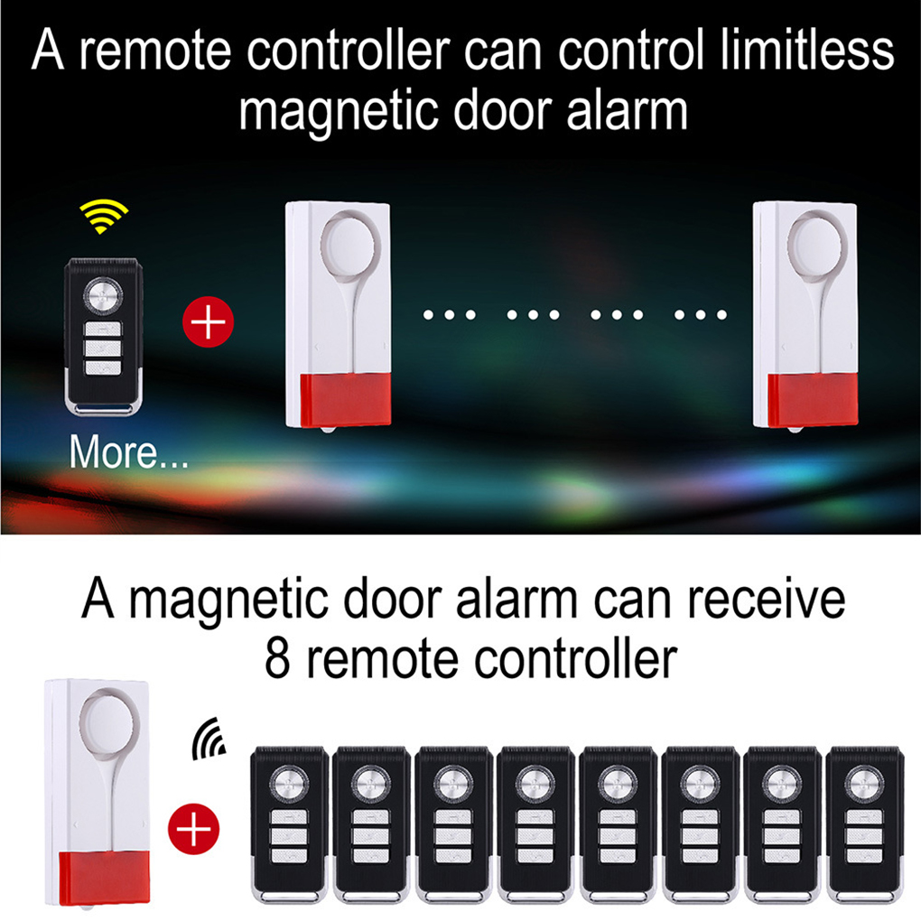إنذار مضاد للسرقة 110 ديسيبل إ - مراجعة Door Window Sensor وسعره