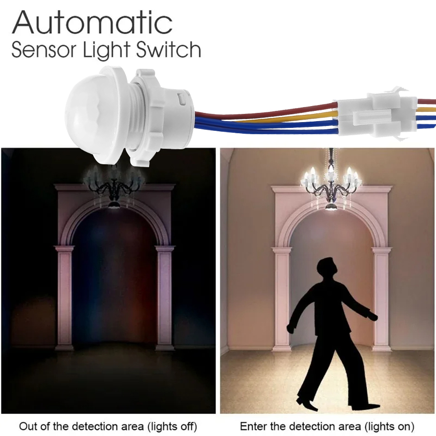 محس حركة مفتاح الإضاءة PIR الا - مراجعة Pir Motion Sensor وسعره