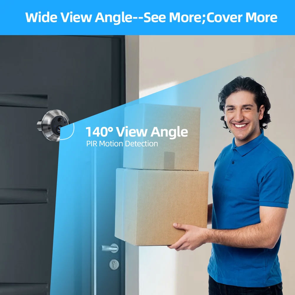 كاميرا باب ذكية من تويا بدقة 5 - مراجعة Smart Home Video Doorphone Ezviz وسعره