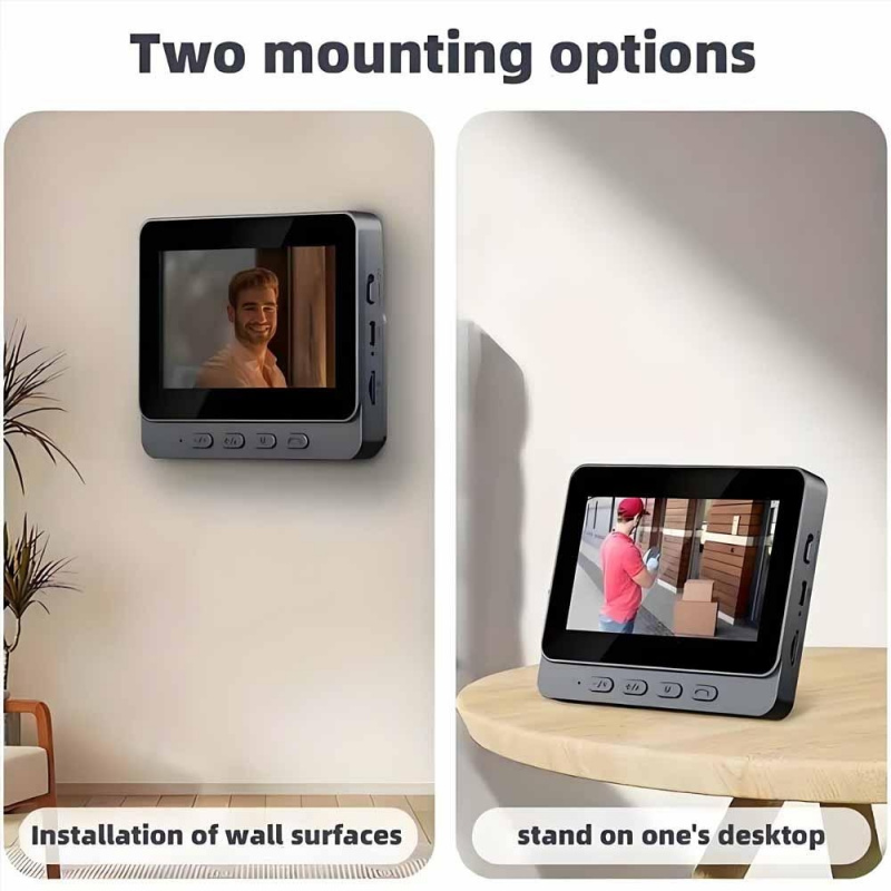 جرس باب ذكي لاسلكي بتقنية واي  - مراجعة Smart Home Video Doorphone Ezviz وسعره