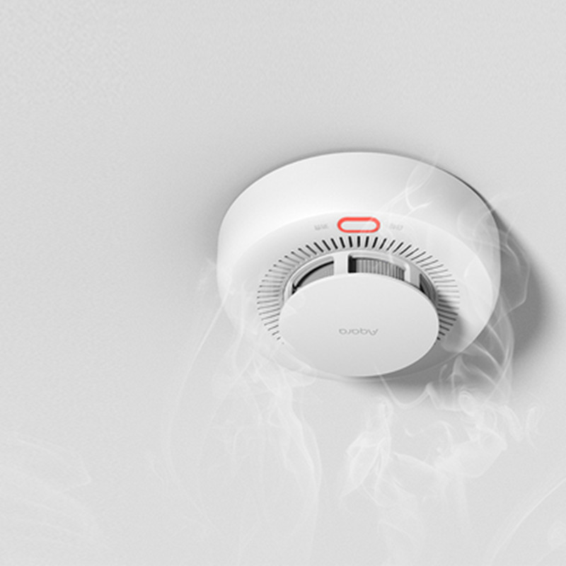 Aqara-مستشعر كاشف الدخان الذكي - مراجعة Smart Home Zestaw وسعره