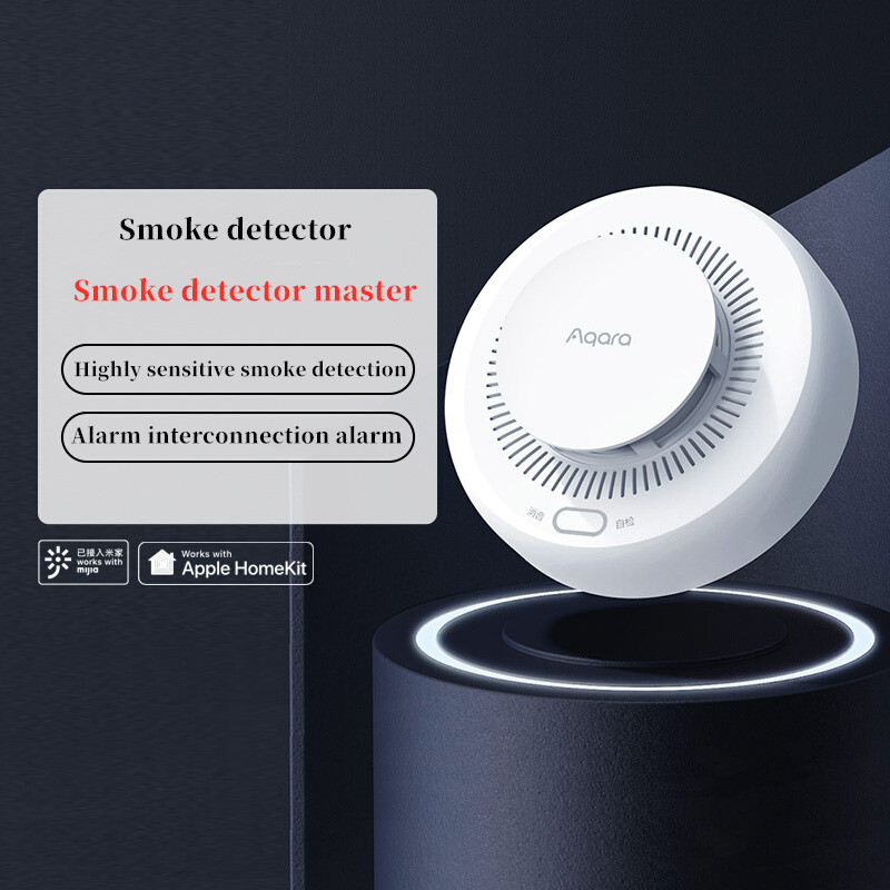 Aqara-مستشعر كاشف الدخان الذكي - مراجعة Smart Home Zestaw وسعره