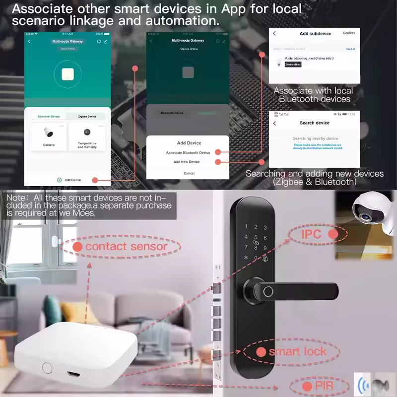 MOES Tuya ZigBee3.0 Smart Hub، - مراجعة Smart Home Website وسعره