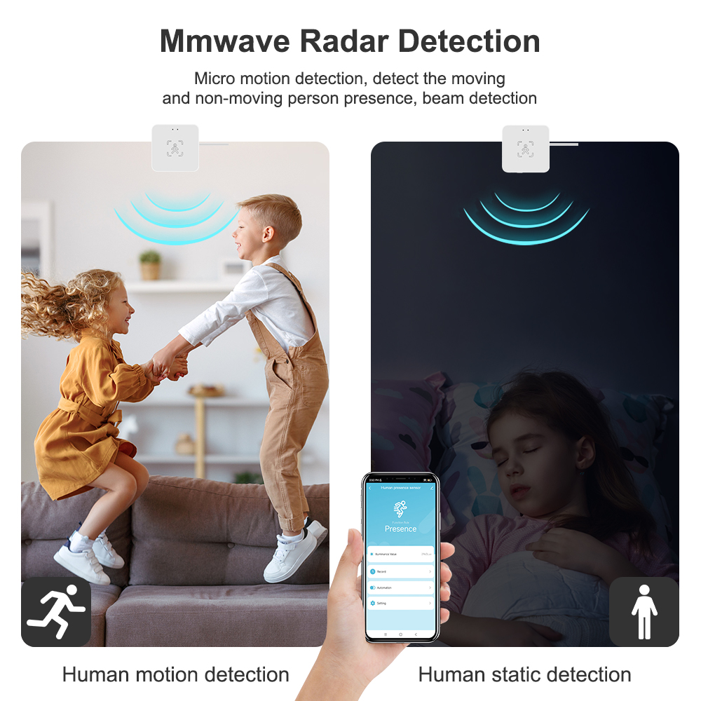 Tuya WiFi/ Zigbee مستشعر الوجو - مراجعة Smart Home Ikea وسعره