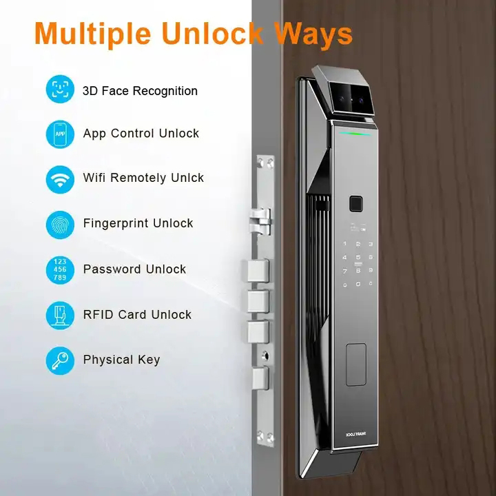 قفل جرس الباب الذكي للوجه ببصم - مراجعة Wifi Doorbell Camera وسعره